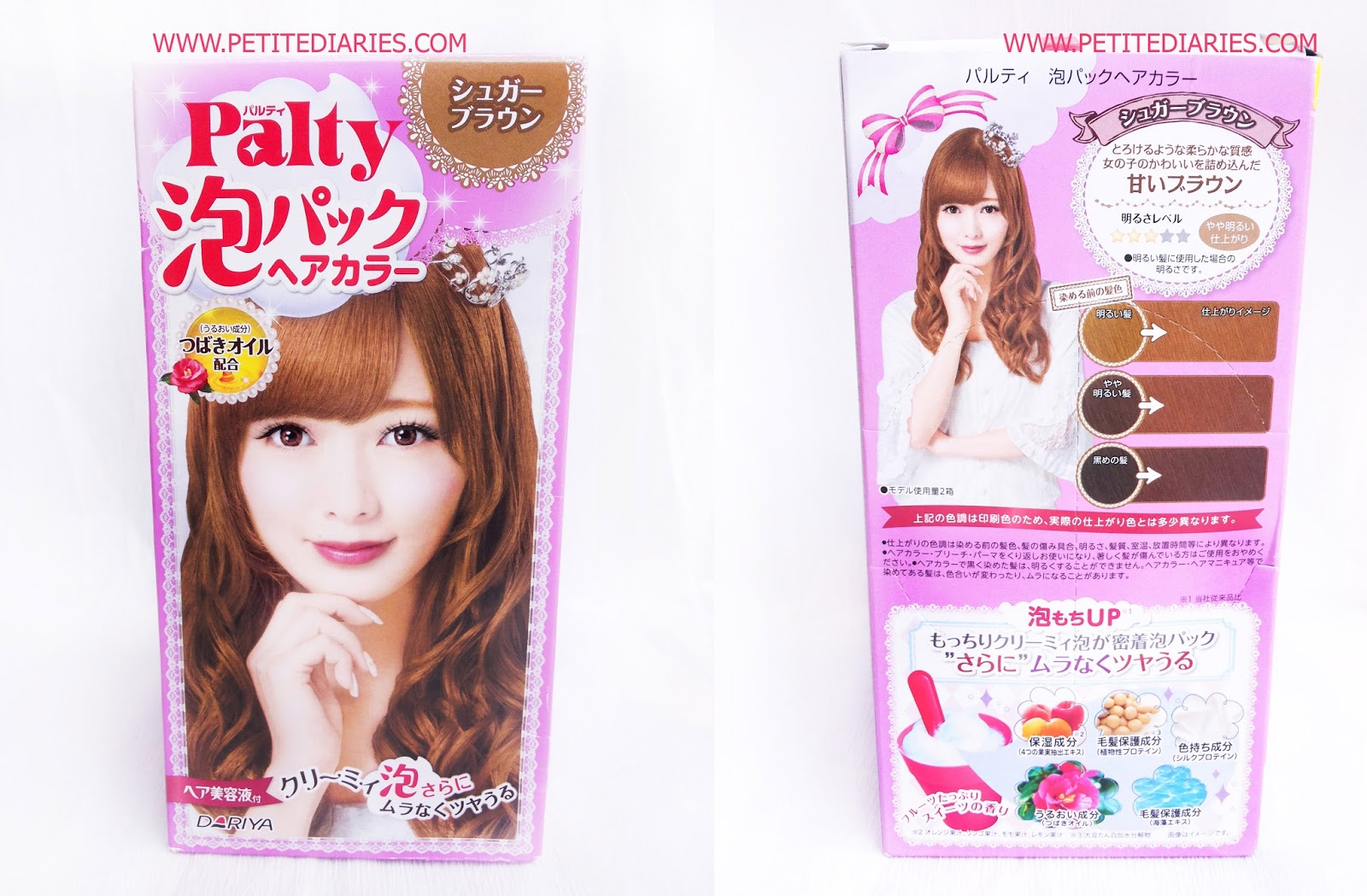 review dariya palty sugar brown hair color