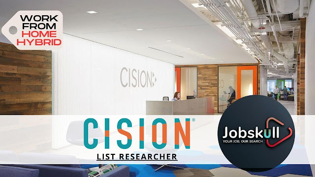 Cision Work from Home Jobs 2023 | List Researcher