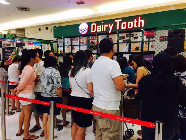 dairy tooth, third outlet, sunway pyramid mall