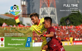Kalahkan Bhayangkara FC, PSM Makassar Mantap di Puncak Klasemen #Liga 1