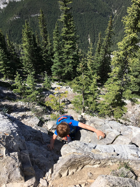 Heart Mountain Family Scramble, Family Adventures in the Canadian Rockies