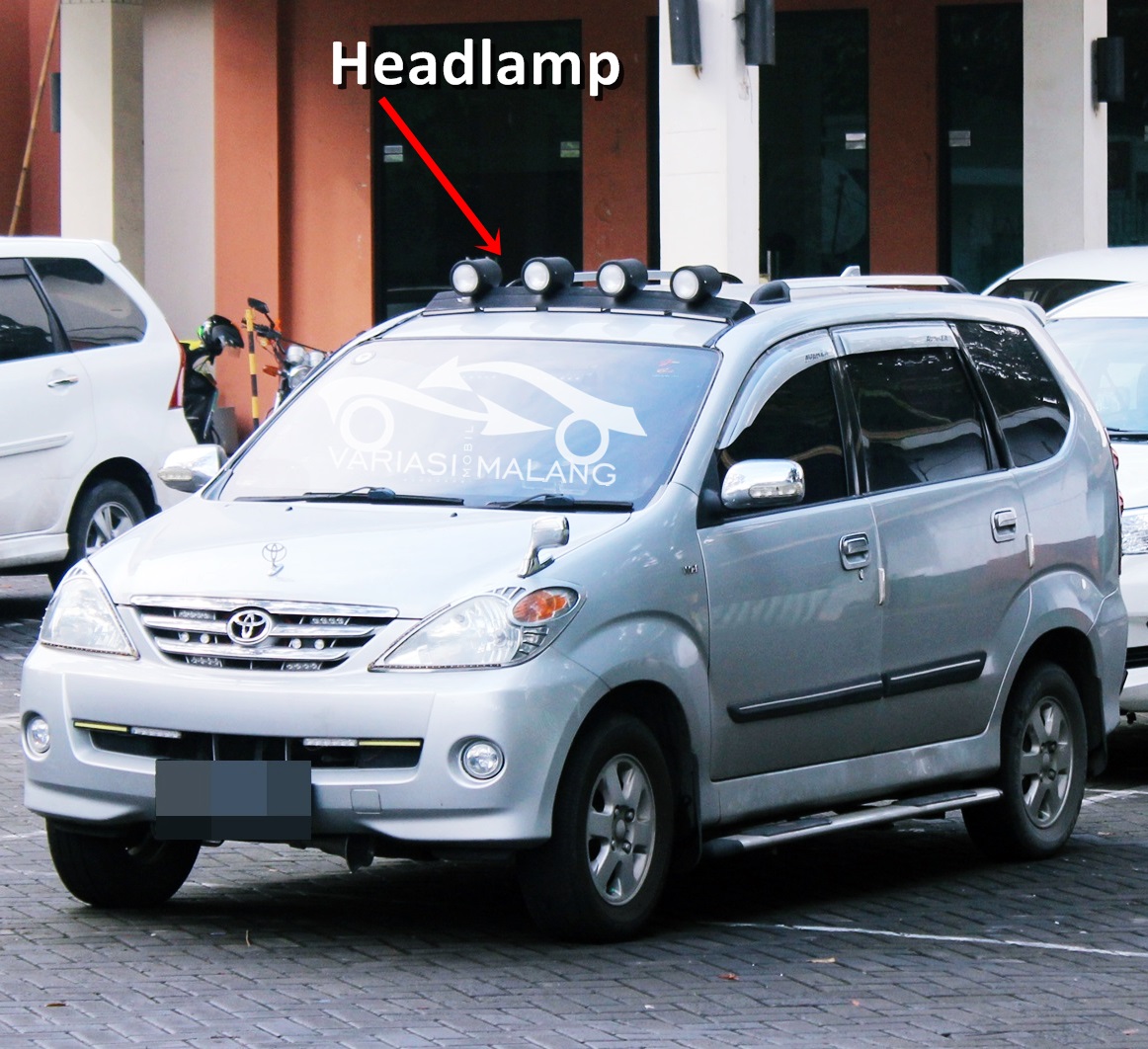 Jual Roof Lamp Head Lamp Untuk Mobil Avanza Xenia 