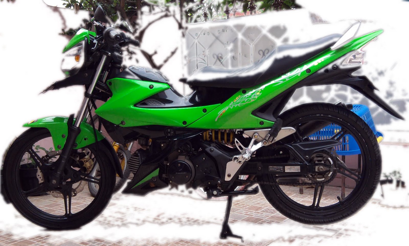 New Look Of My Kawasaki Athlete 125 Ranz Bebek