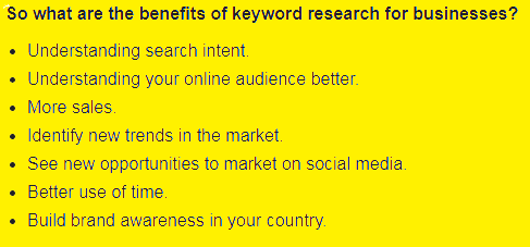 Benefits of Using a Keyword Finder
