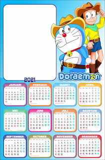 Desain Kalender Dinding 2021 CDR