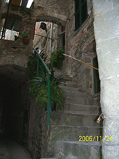 via Fieschi, Corniglia.