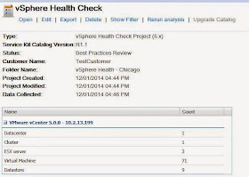 Vmware View Health Check Report