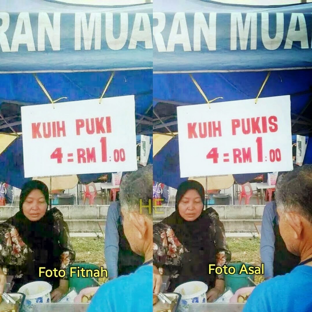 Luahan Anak Penjual Kuih "Puki"