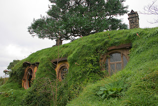 Hobbiton en Matamata, Nueva Zelanda