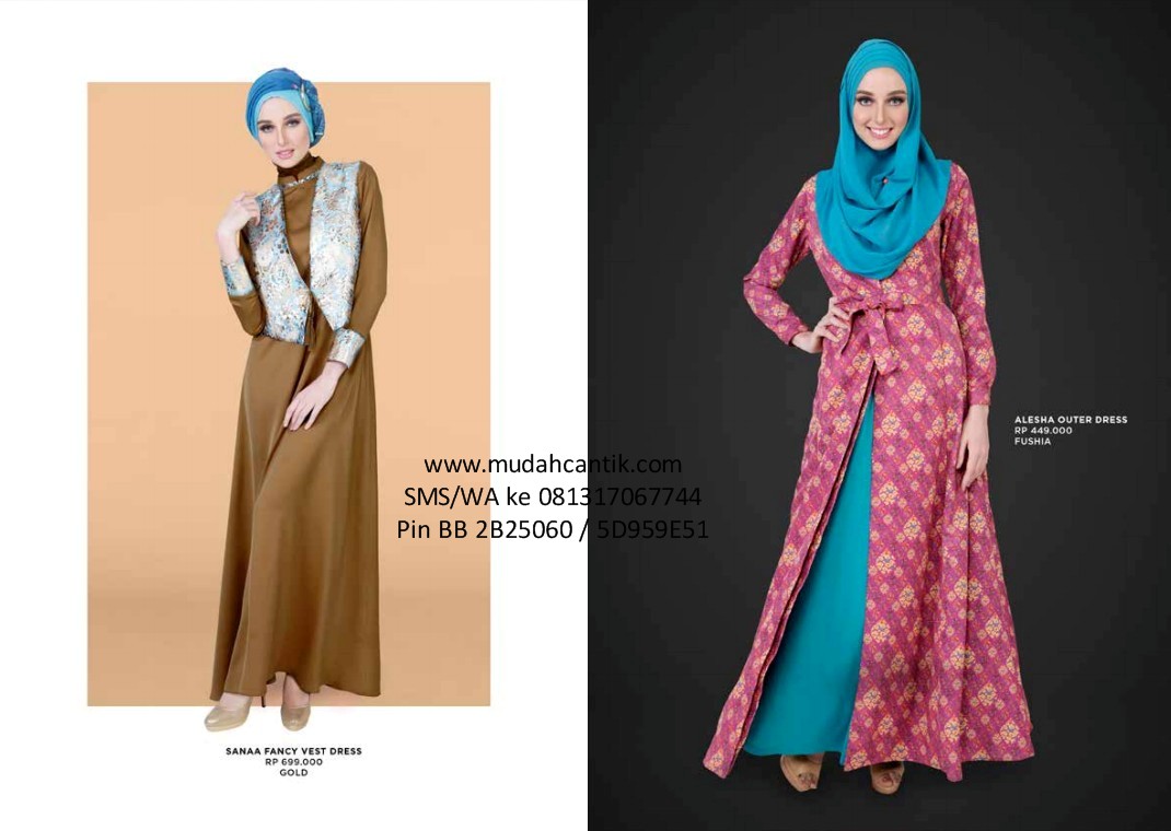 Baju Gamis Lebaran Simple - Gamis Abadi