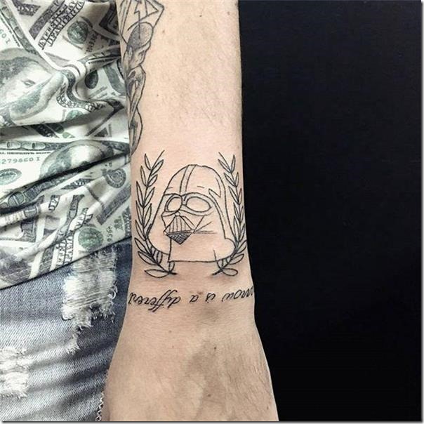darth-vader-de-contorno-en-el-brazo
