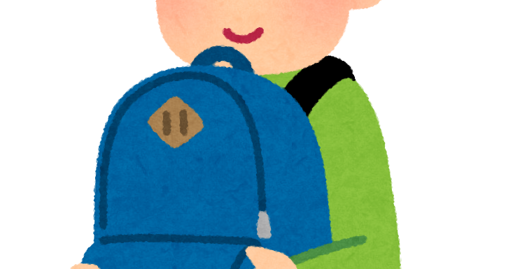 リュックを前に抱える人のイラスト 男性 かわいいフリー素材集 いらすとや