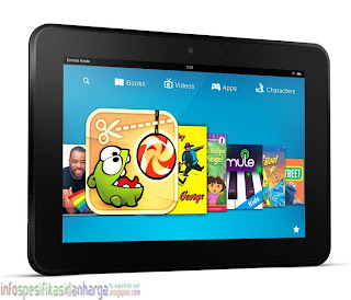 Harga Amazon Kindle Fire HD 4G LTE 8,9 32 dan 64GB Tablet Terbaru 2012
