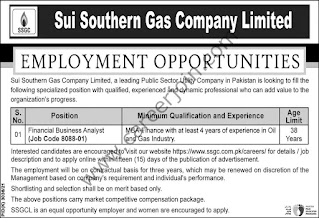 Sui Gas Jobs 2022 - SSGC Jobs 2022 - Sui Southern Gas Company Jobs 2022