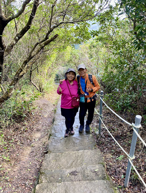 大崙尾山下山