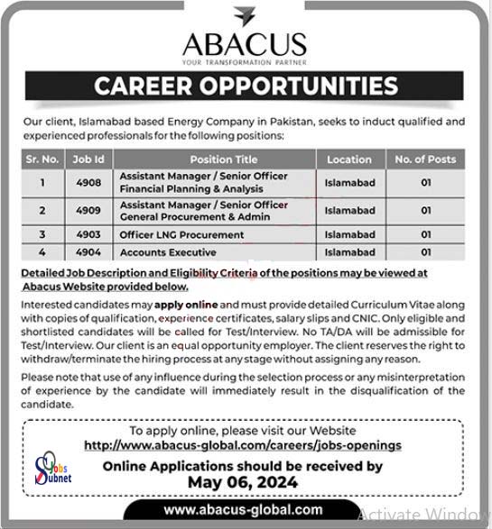 Career Opportunity At Abacus Global 2024
