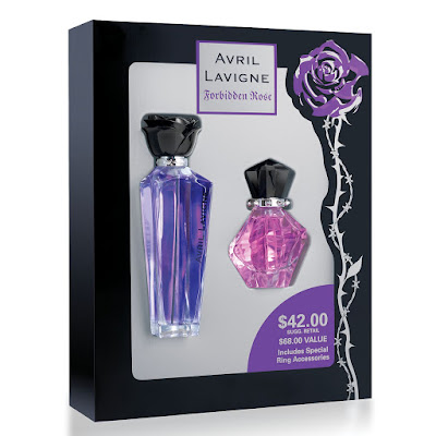 Avril Lavigne Forbidden Rose and Black Star Eau de Parfum Gift Set