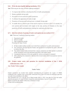 Electrical Estimation and Contracting EEC Question Bank Solution 22627 QB Solution