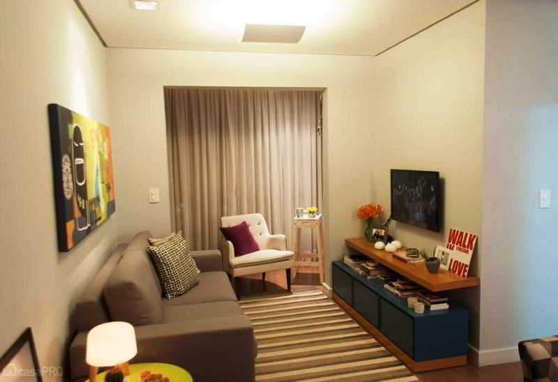 70 contoh desain ruang  tamu  kecil minimalis sederhana modern