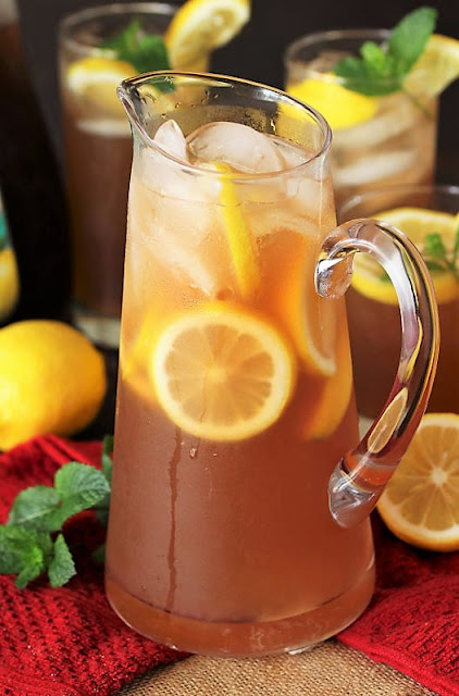 Pitcher of Dirty Arnold Palmer Cocktails Image