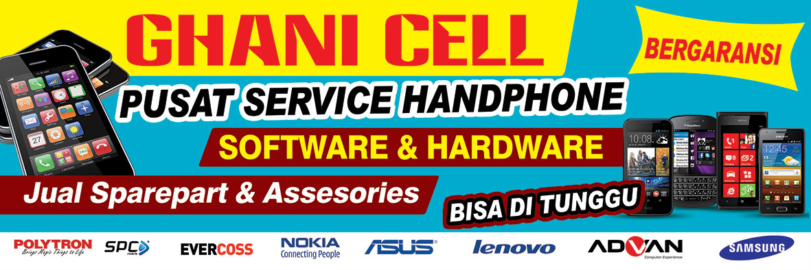  Contoh Desain  Banner  Service  Handphone contoh desain  