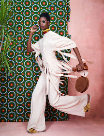 LOOKBOOK: AJAK DENG & MARIA BORGES SUR AFRICA RISING