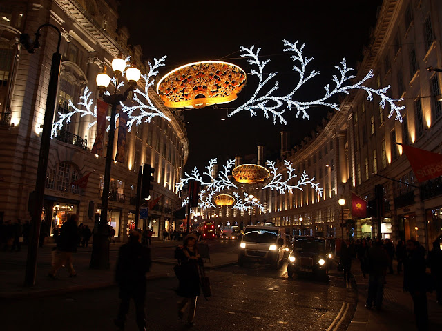 regent street towards piccadilly circus