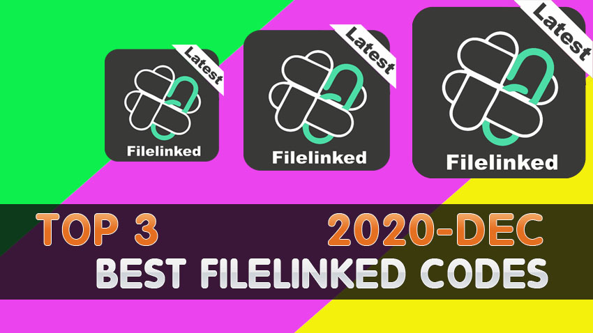 best filelinked codes in 2021/2020-update december