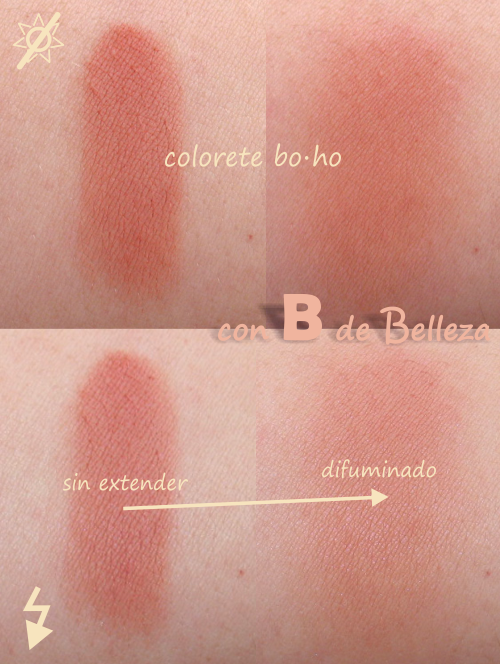 Swatch colorete Bois de rose