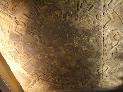 El impresionante 'Zodíaco de Dendera' del Templo de Hator