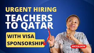 Teaching Jobs in Qatar Visa Sponsorship