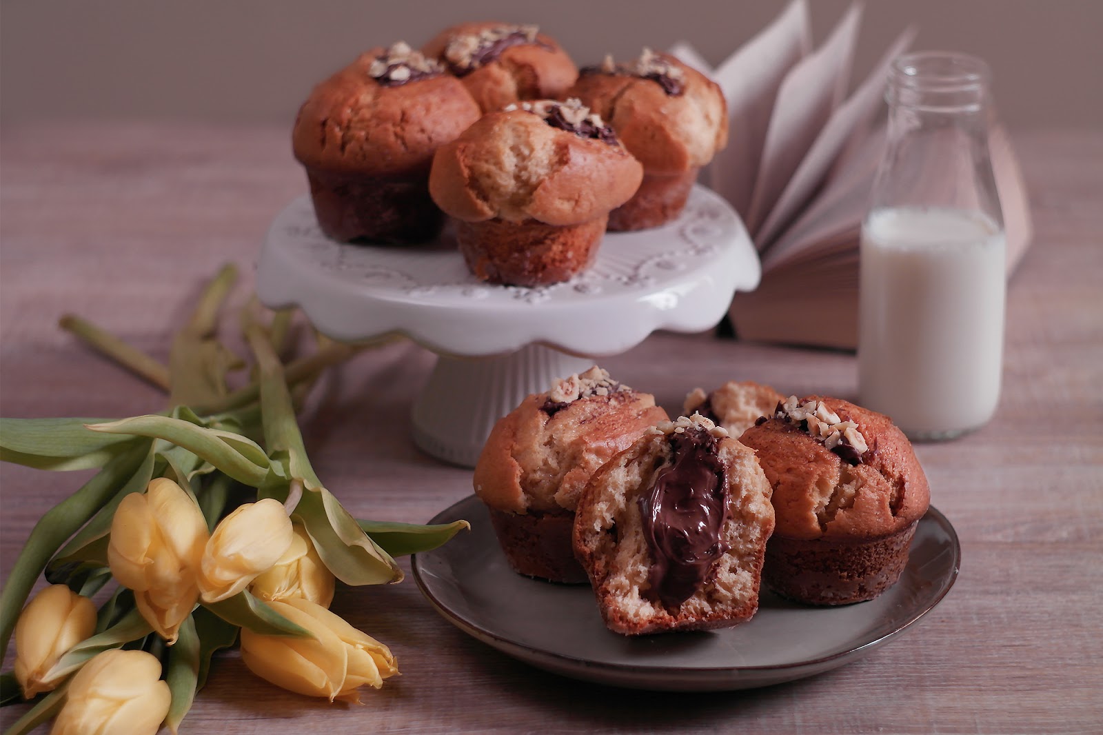 Muffin alla Nutella