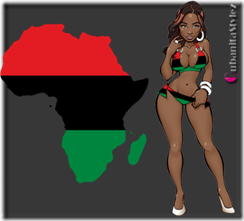 Africa-Cartoon-Honey-psd15260