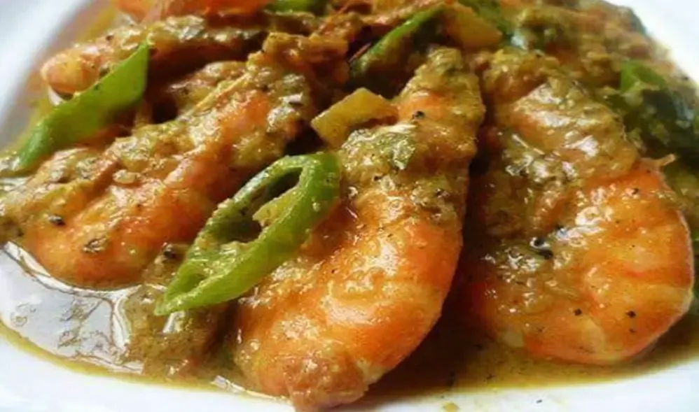 Resepi Bersahur resepi udang goreng hijau bersantan