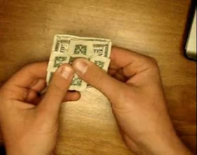 origami money step 5
