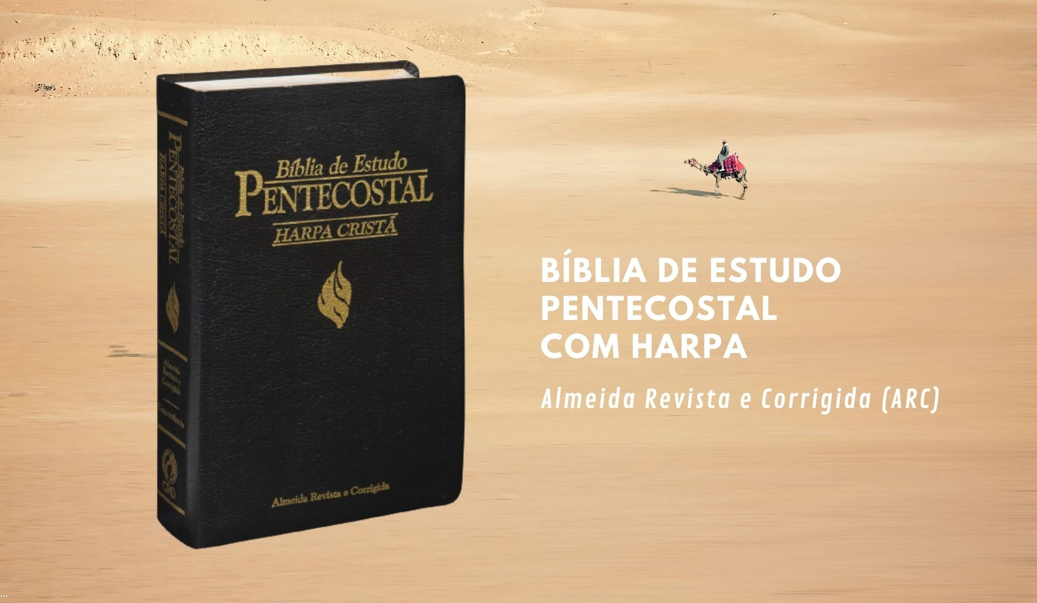 Bíblia de Estudo Pentecostal com Harpa