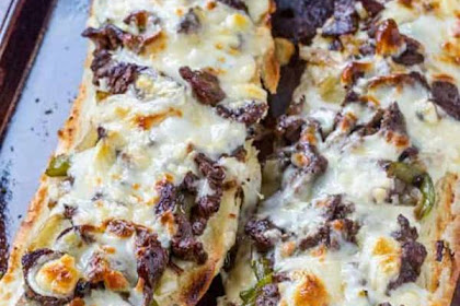 PHILLY CHEESE STEAK CHEESY BREAD