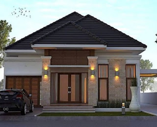 desain rumah sederhana 3 kamar di kampung