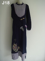 Busana muslim gamis motif collection