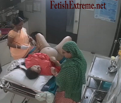 Video of a woman's surgery in a maternity hospital (Indian maternity hospital 37-41)