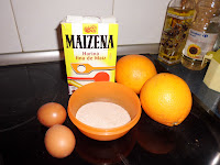 Crema inglesa de naranja che