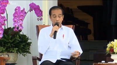 Presiden Joko Widodo Umumkan enam calon menteri Kabinet Indonesia Maju