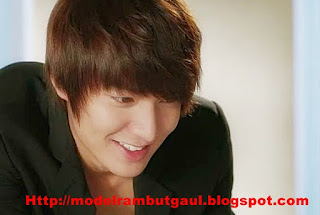 Model gaya rambut Lee Min ho dalam drama korea City Hunter