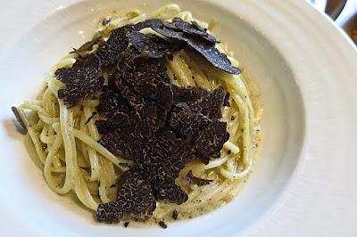 Atout, black french winter truffle linguine