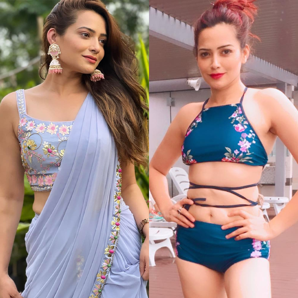 Samikssha Bhatnagar saree vs bikini hot actress