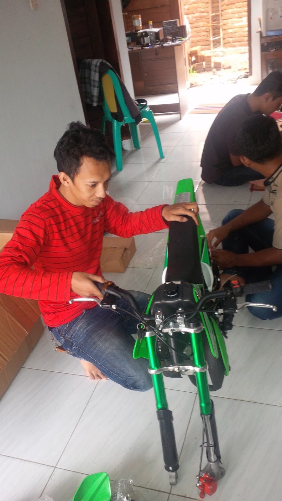 Harga Motor Mini dan Sprefart Model Trail dan GP Cocok 