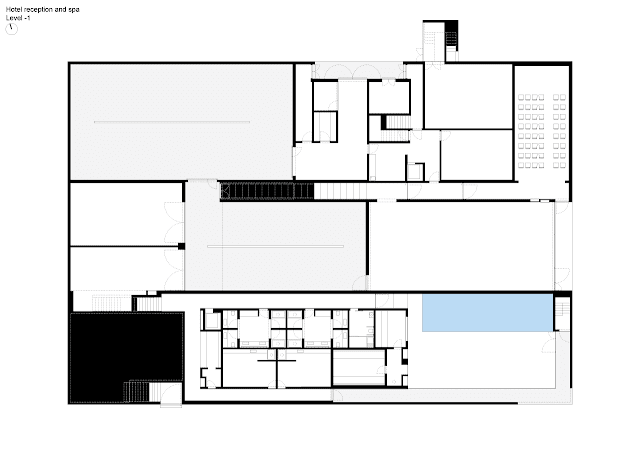 Floor plan of the main building 