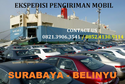 JASA EXPEDISI PENGIRIMAN MOBIL SURABAYA KE BELINYU