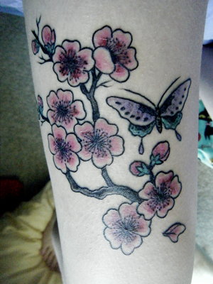 The Sexy Cherry Blossom Tree Tattoos for Women