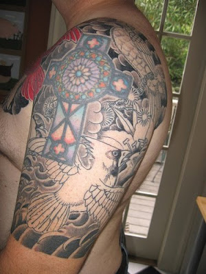 sleeve tattoos designs. half sleeve tattoo designs